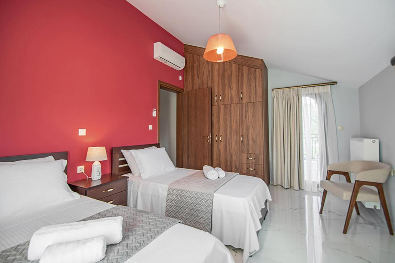 Zissis Villa & Pool 5Min Drive To Beach Kato Yerakarion エクステリア 写真