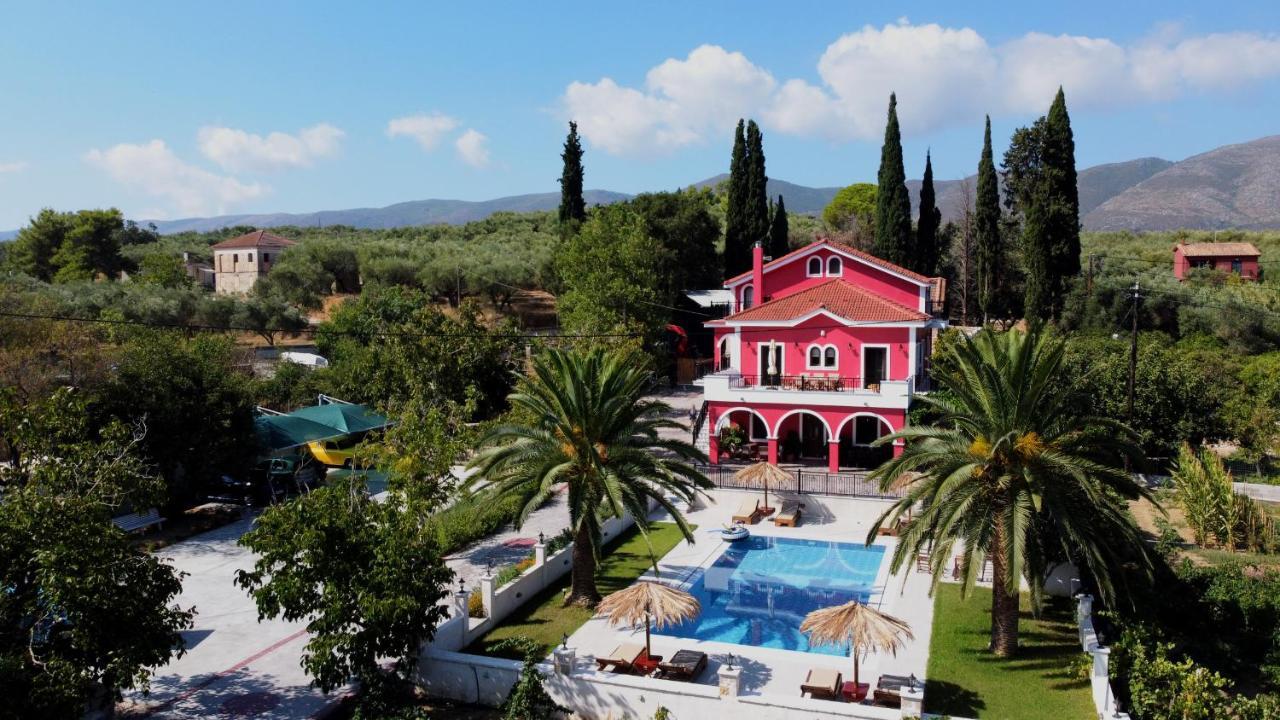 Zissis Villa & Pool 5Min Drive To Beach Kato Yerakarion エクステリア 写真